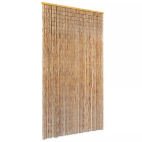 Insect Door Curtain Bamboo 39.4"x86.6"