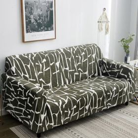 Printed Sofa Cushion Sofa Cover Sofa Cover (Option: V-4 seater)