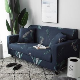 Printed Sofa Cushion Sofa Cover Sofa Cover (Option: A-3 seater)