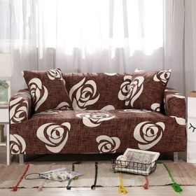 Printed Sofa Cushion Sofa Cover Sofa Cover (Option: S-2 seater)