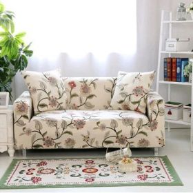 Printed Sofa Cushion Sofa Cover Sofa Cover (Option: W-2 seater)