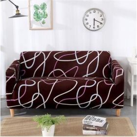 Elastic Universal Sofa Cover (Option: 4 style-Pillowcase 2pcs)