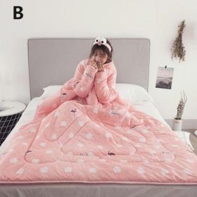 Winter Lazy Quilt with Sleeves (Option: 2 150x200cm)