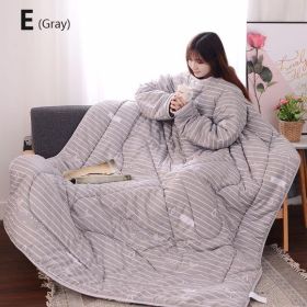 Winter Lazy Quilt with Sleeves (Option: 7 120cmx160cm)